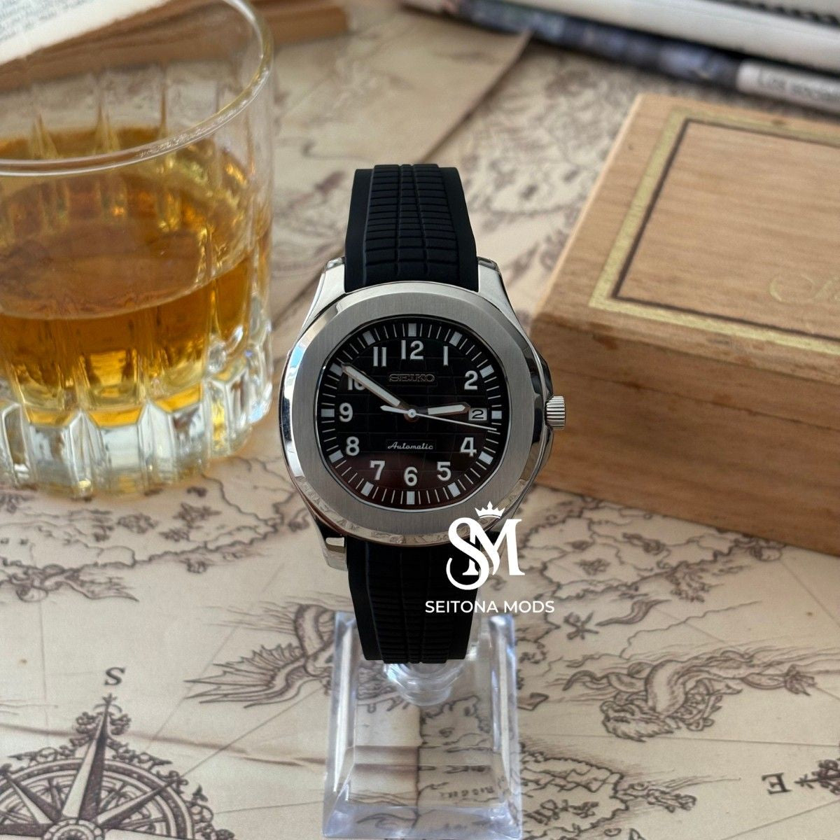 Seikonaut Silver Black