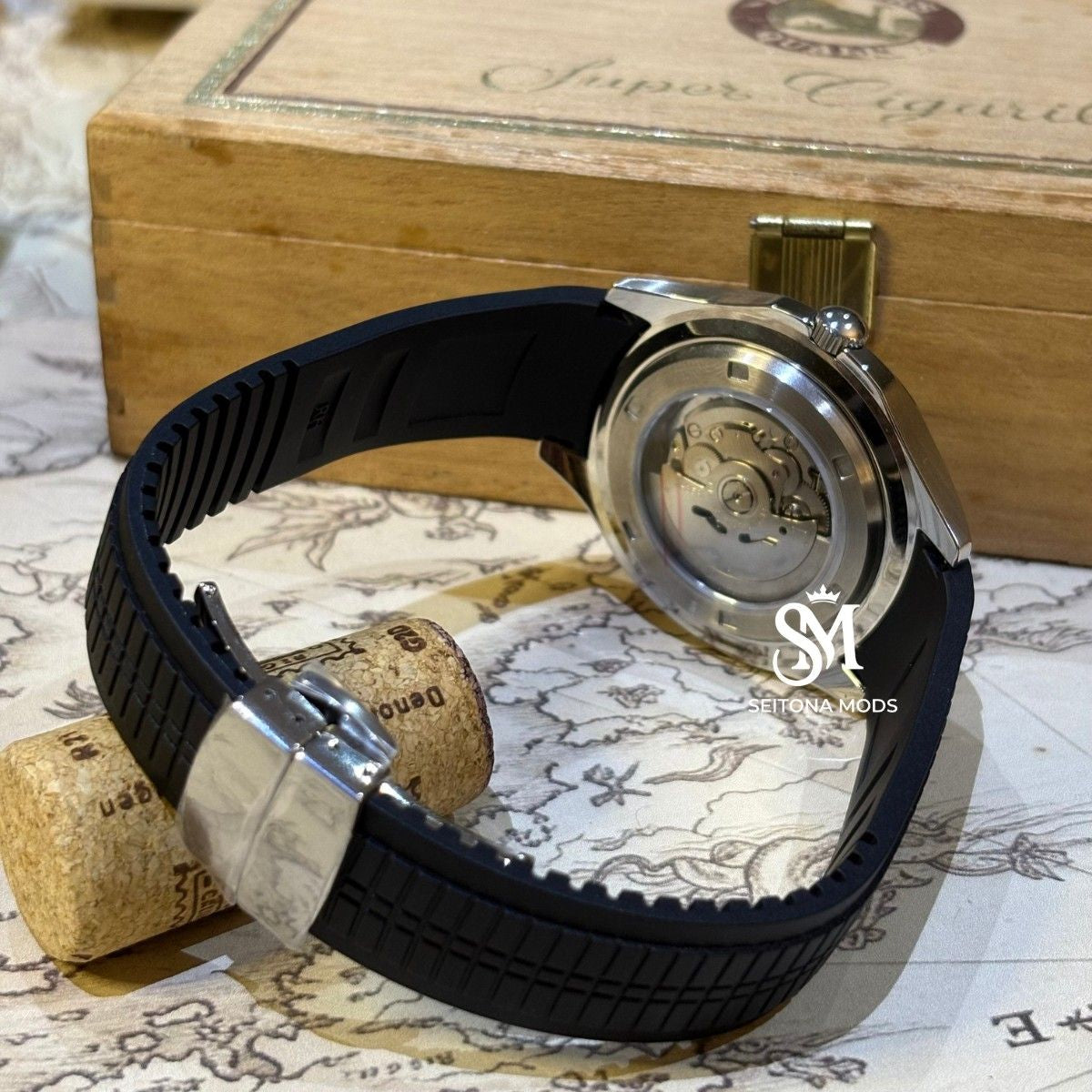 Seikonaut Silver Black