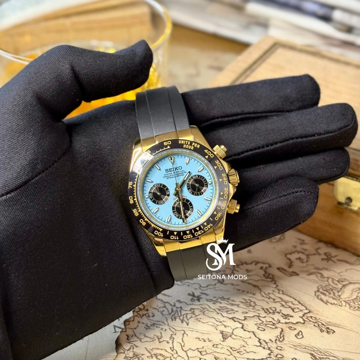 Seitona Gold Ice Blue