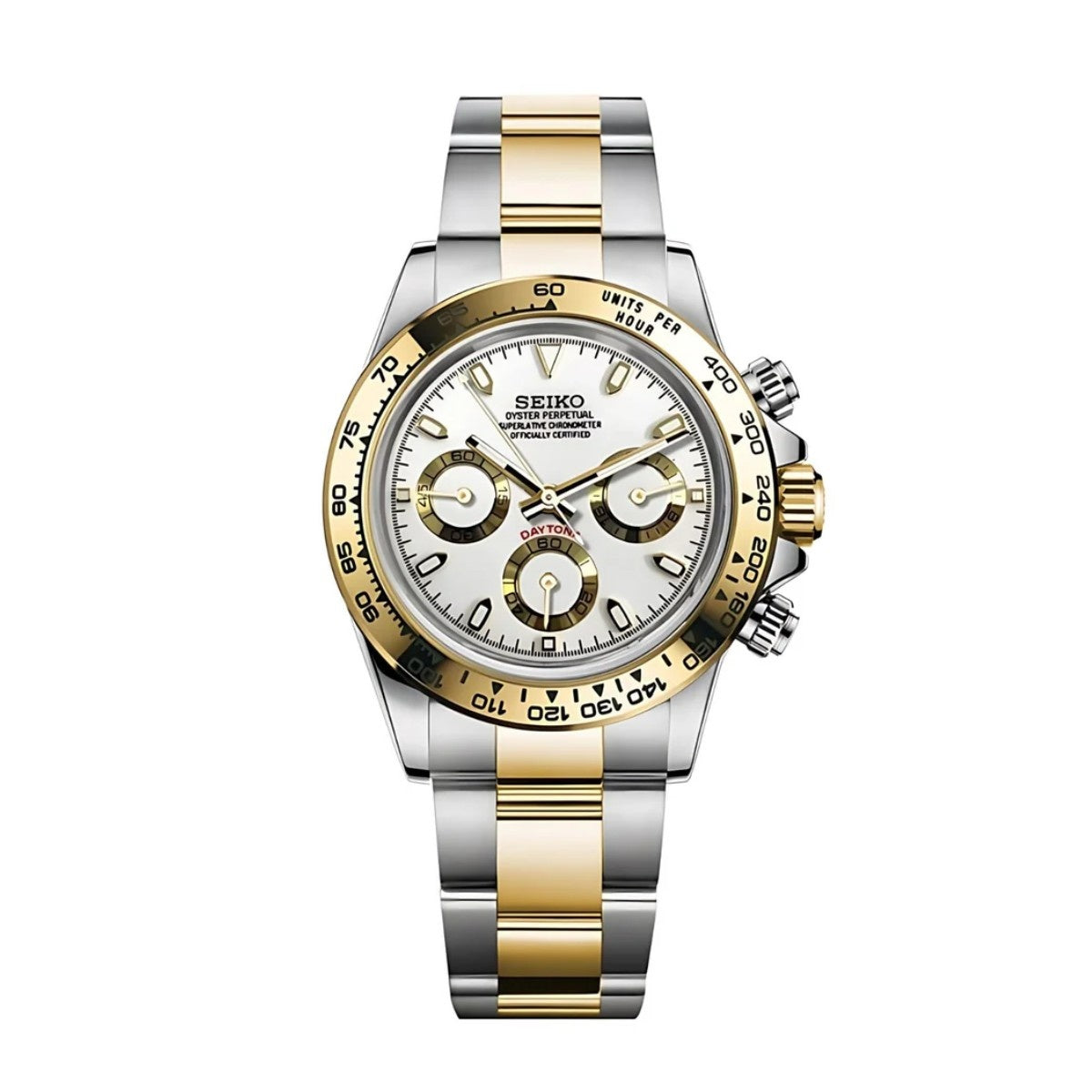 Seitona Silver Gold White